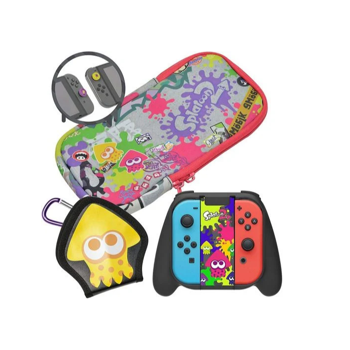 Kit Splat Pack Splatoon 2 - Nintendo Switch Case