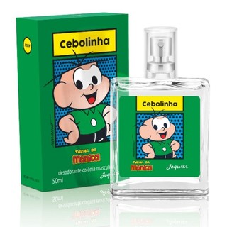 Perfume Cebolinha Desodorante Colônia Jequiti 50ml(Vidro) - Cítrico Bergamota Limão