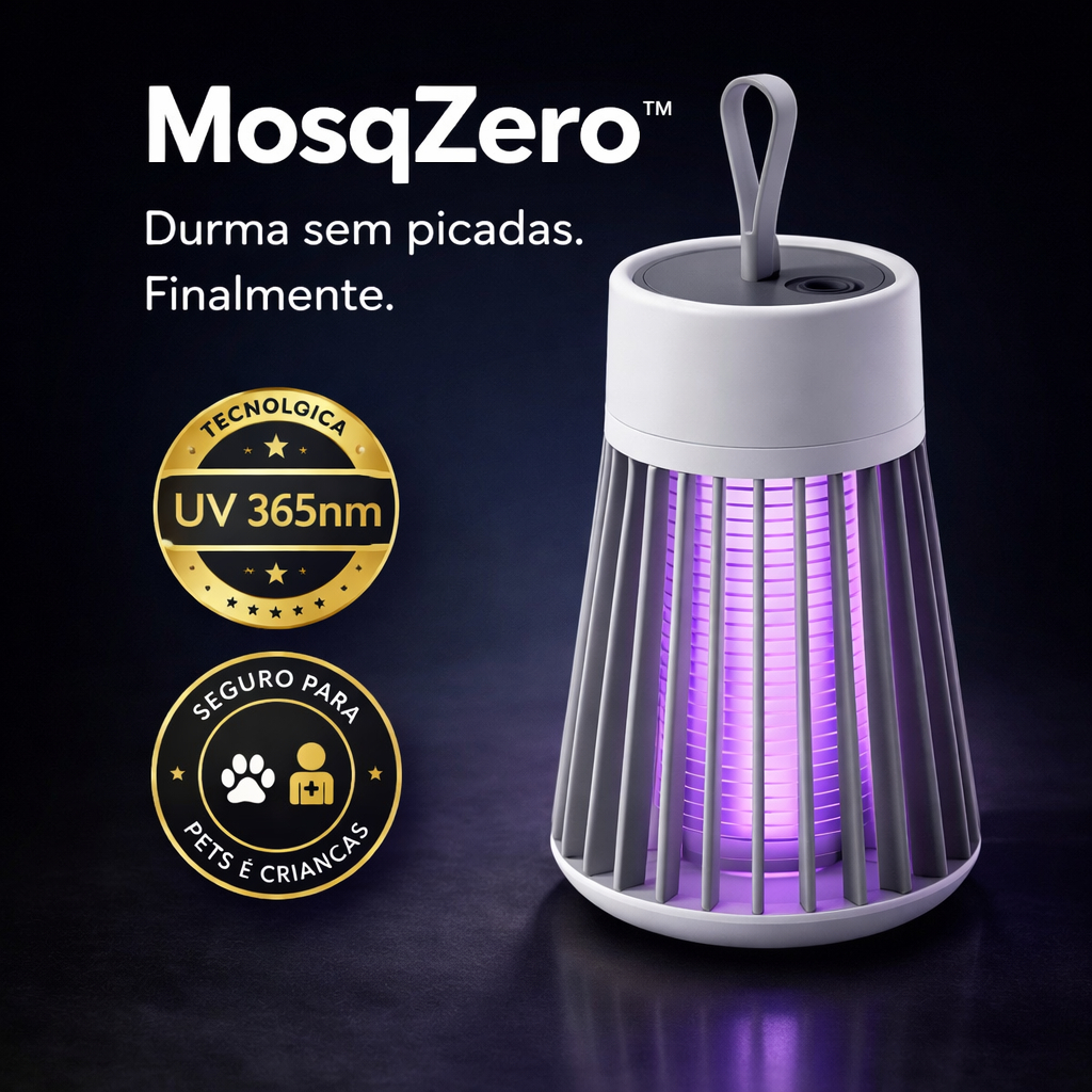 Luminária Anti- Mosquito Repelente Elétrico Lâmpada U.V Armadilha Para Insetos Direto USB