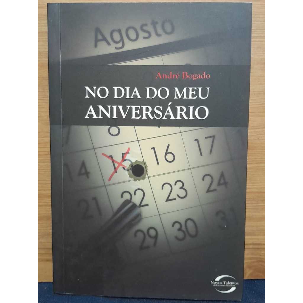 Capa do livro No dia do meu aniversário