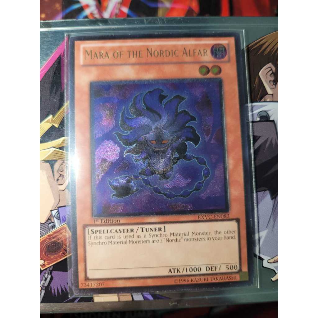 Mara of the Nordic Alfar - Mara do Alfar Nórdico - Raridade ULTIMATE -  Yugioh! Original Konami.