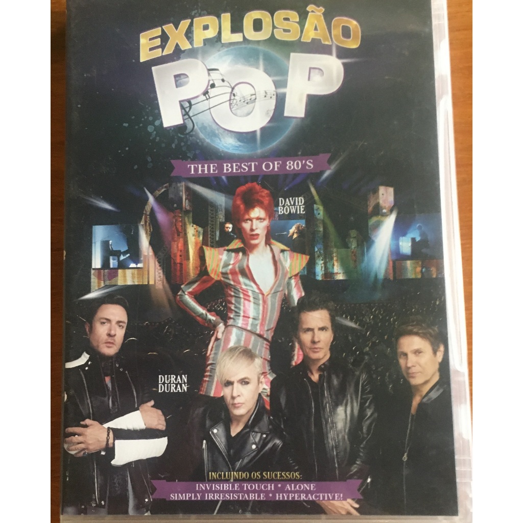 DVD Explosão Pop; The Best OF 80'S