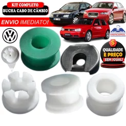 Bucha Cabo de Câmbio com Trava VW Golf Bora Polo New Beetle Audi A3 Manual | Reparo Engate Marcha NF
