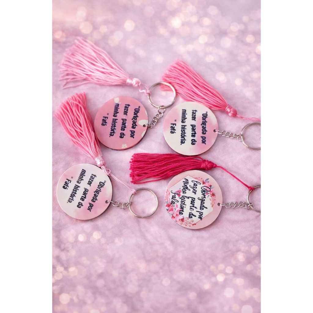 kit 30 Chaveiros MDF PERSONALIZADO- Lembrancinhas/ Para - Aniversário - Maternidade - Chá de Bebê- LOGO