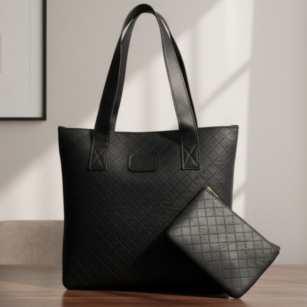 Bolsa Feminina de Ombro Matelassê + Necessaire Brinde Alça Resistente em Oferta na Shopee