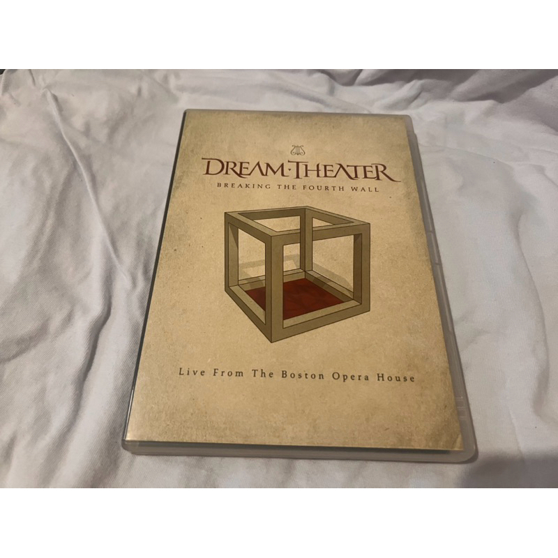 Dream Theater Breaking the Fourth Wall dvd RARO