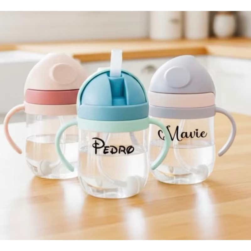 Copo Personalizado de Transição Infantil Menina Menino Baby 350ml Antivazamento em Oferta na Shopee