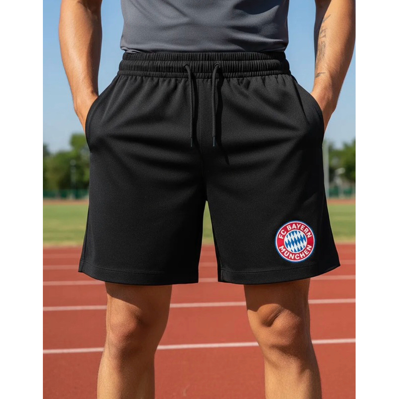 Short Tactel Time Esportivo Bayern München Bermuda Confortável Para Homens