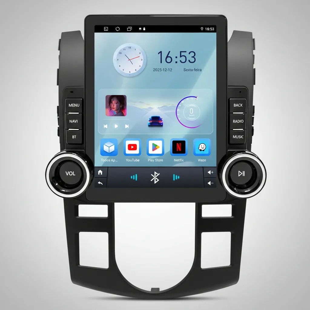 Multimidia Tesla Decacore Kia Cerato 2008 Á 2013 Android Carplay 4GB/64GB