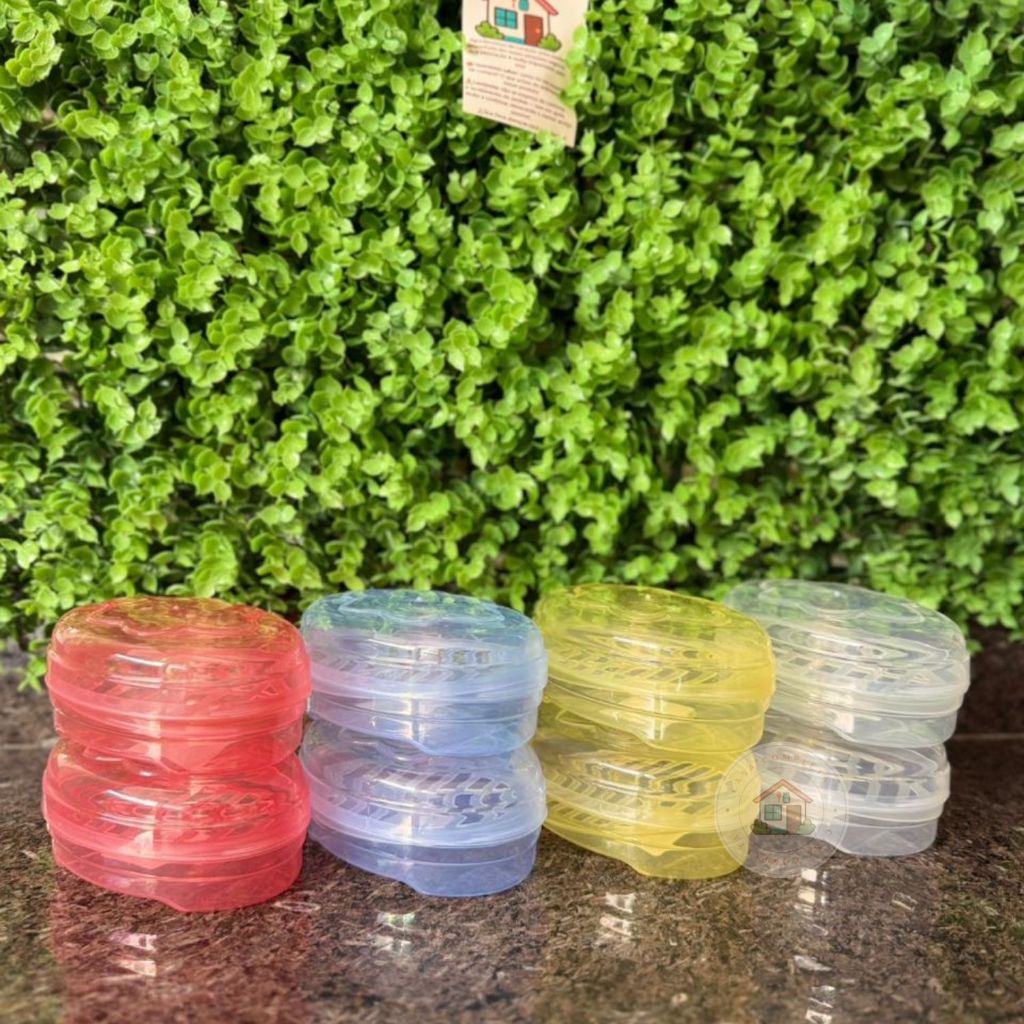 Kit Saboneteiras Plásticas com Grade  Porta Sabonete Plástico Banheiro Cores Sortidas