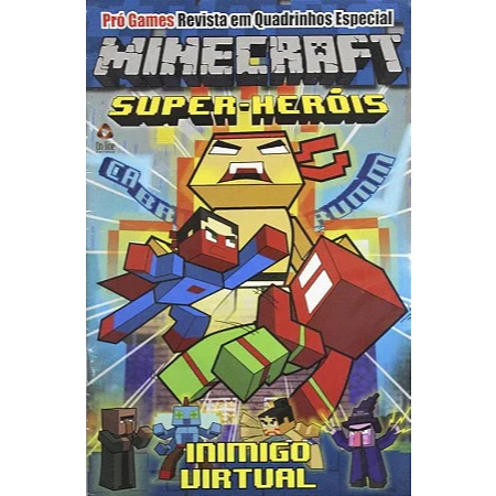 Minecraft Super-Heróis Inimigo Virtual n° 2