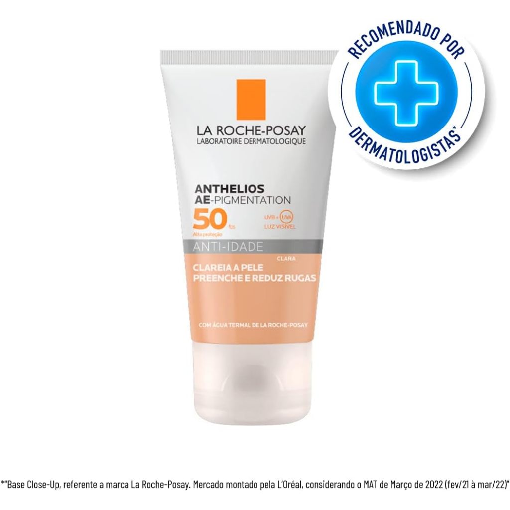 Protetor Solar Facial La Roche-Posay Anthelios AE-Pigmentation FPS50 Cor Clara C