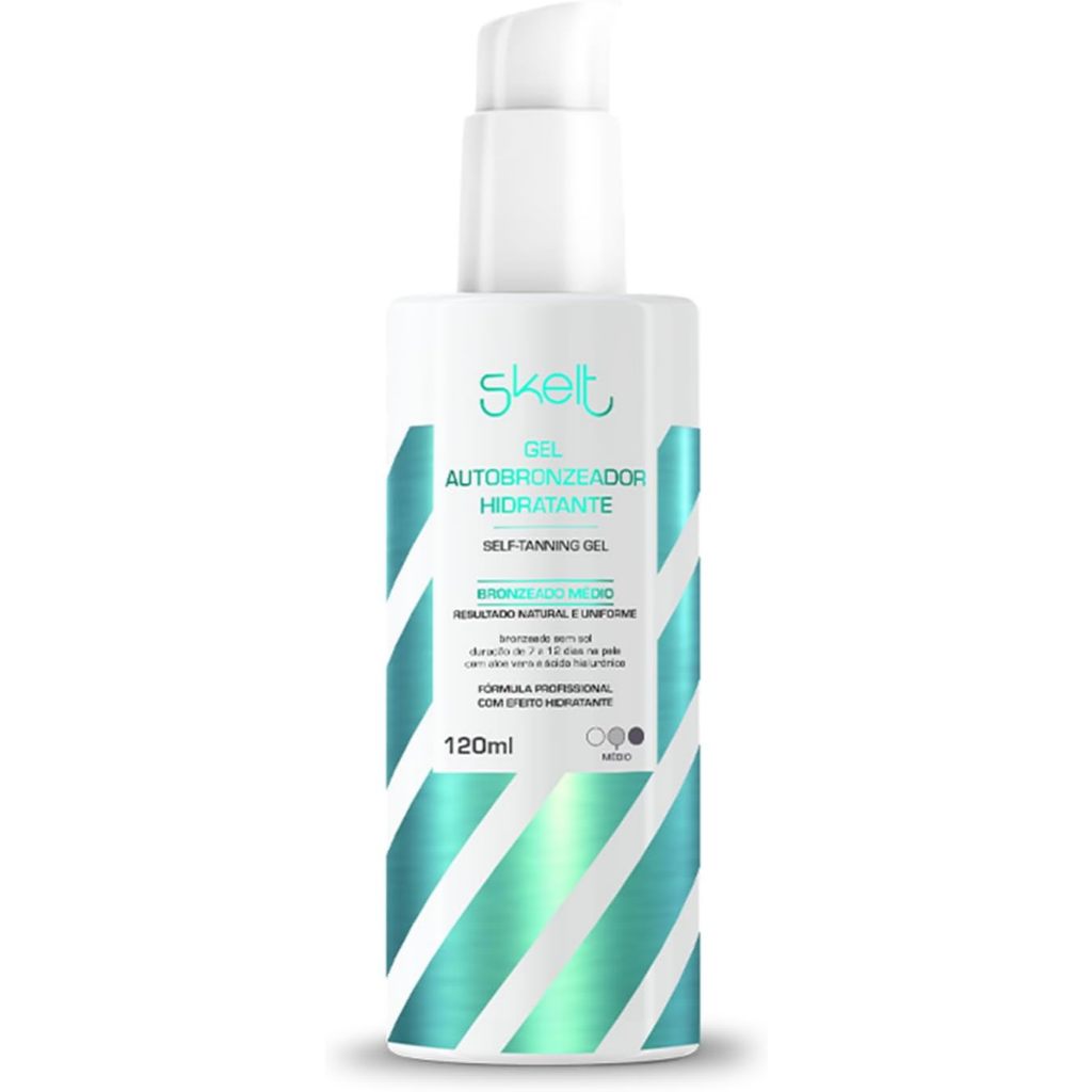 Gel Autobronzeador Hidratante Skelt 120ml