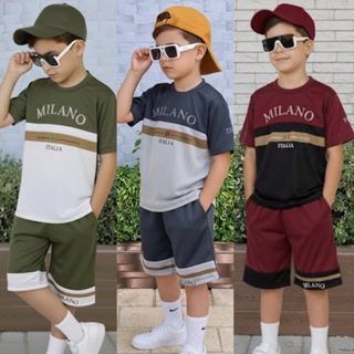 Conjunto Infantil Masculino Dry Fit Camiseta + Bermuda Leve, Fresquinho, 2 a 12 anos em Oferta na Shopee