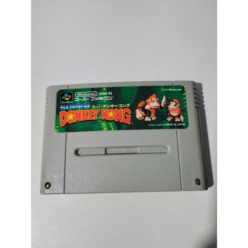 Cartucho original Japonês Super Famicon/ Super Nintendo " Donkey Kong 1 "