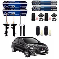 KIT 4 AMORTECEDOR ARGO 2017 A 2025 NAKATA + KIT