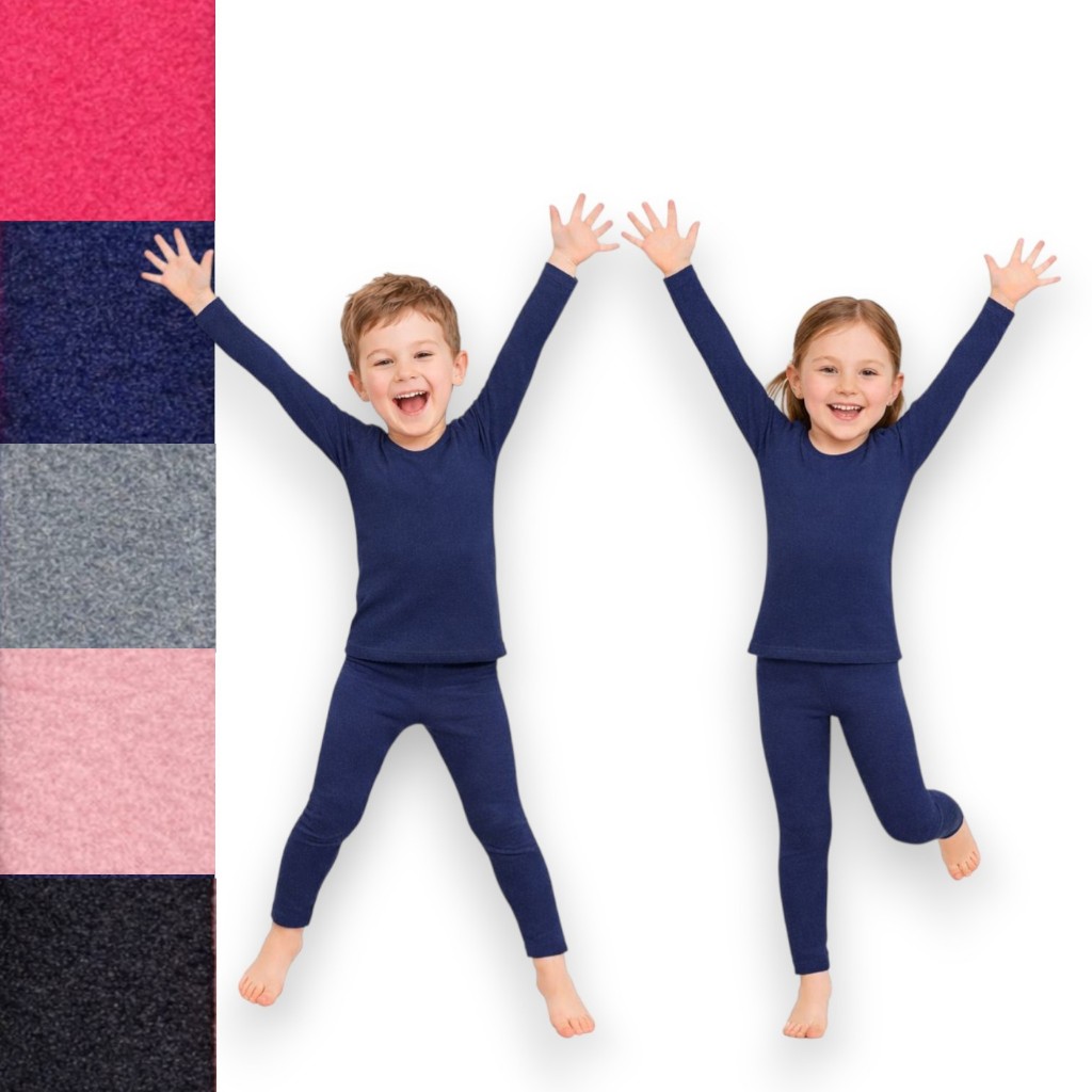 Conjunto Térmico Infantil Menina e Menino Segunda Pele Flanelado Peluciado Inverno 1 ao 10 Conjunto Térmico Infantil Menina e Menino Segunda Pele Flanelado Peluciado Inverno 1 ao 10