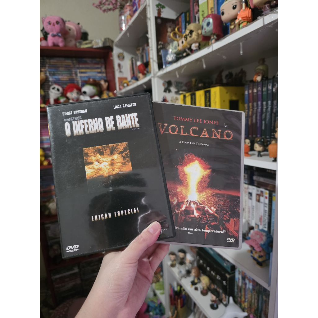 DVD O Inferno de Dante e Volcano - Original
