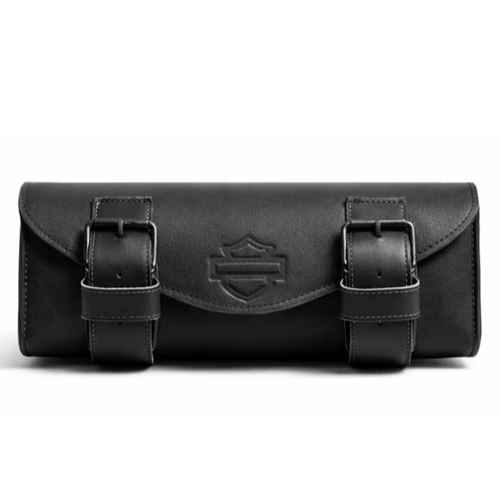 Porta Ferramentas Harley Skull Royal Couro Legitimo Moto