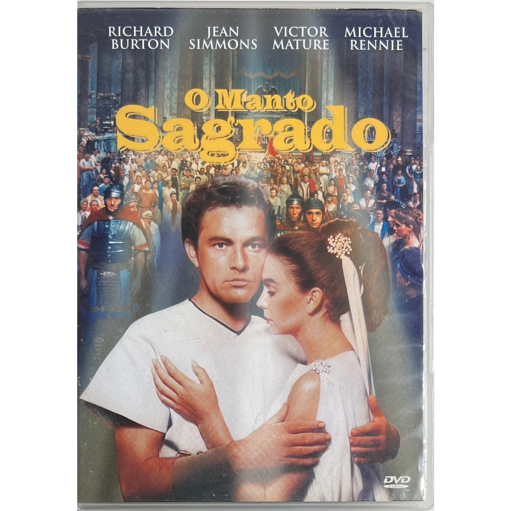 O Manto Sagrado - Richard Burton - DVD Original