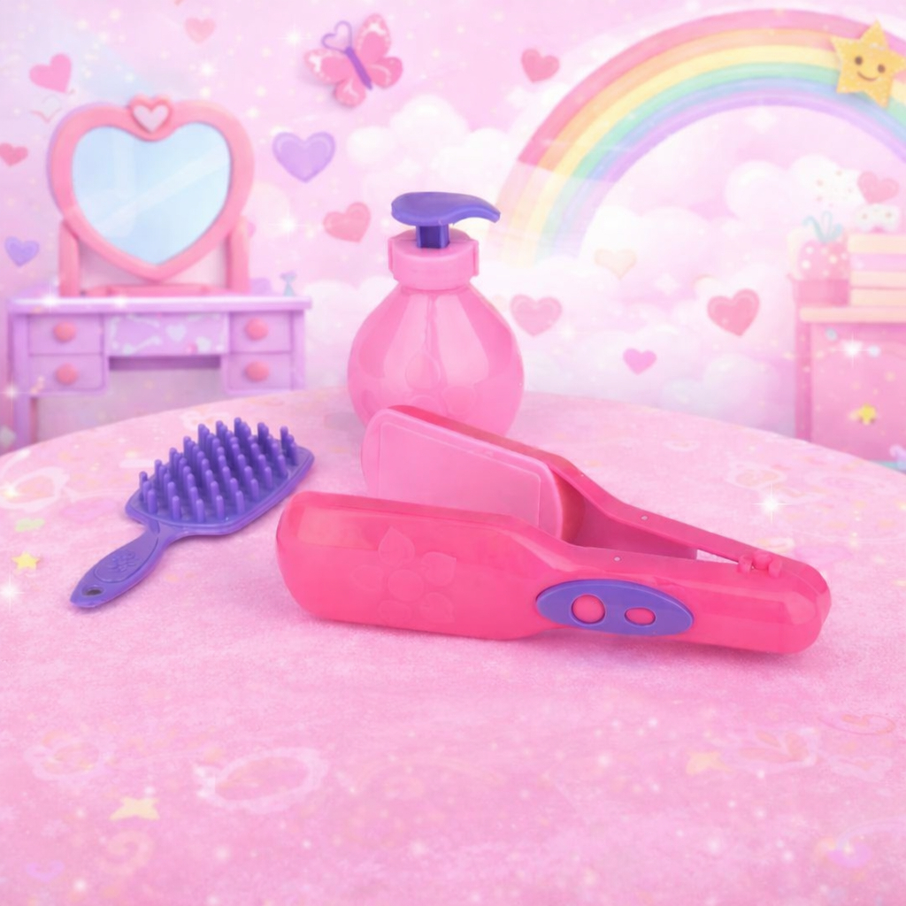 Kit Chapinha de Brinquedo Kidy Infantil Beleza Menina Educativo Divertido Salão Faz de Conta em Oferta na Shopee