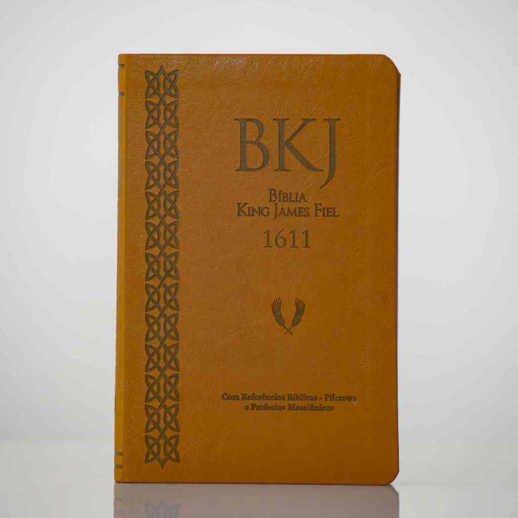 BÍBLIA KING JAMES FIEL 1611 - STANDARD CAPA CARAMELO