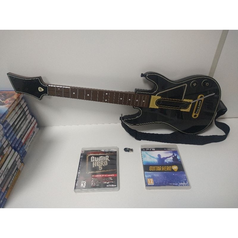 Gutar Hero Live PS3 + 2 Jogos