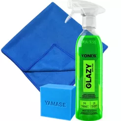 Anti Fog Glazy AntiEmbaçante Vidros Espelhos Parabrisa Viseiras 500ml + Pano de Vidro Vonixx