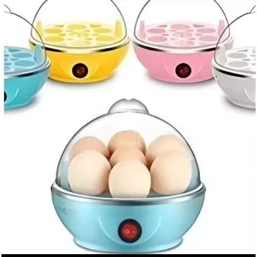 Cozedor de Ovos Elétrico Portátil Cozinha a Vapor 110V Cor Aleatória