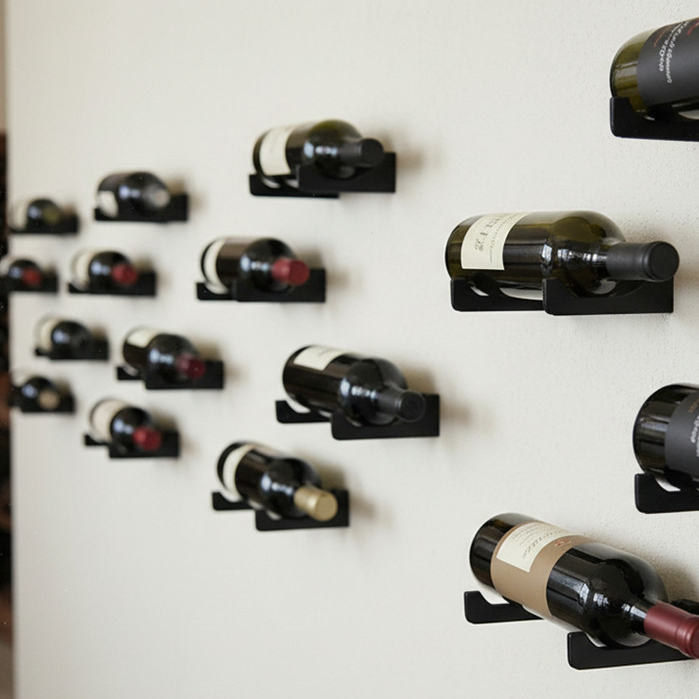 Kit 10 Adegas de Parede Profissional Painel Suspenso para Vinhos