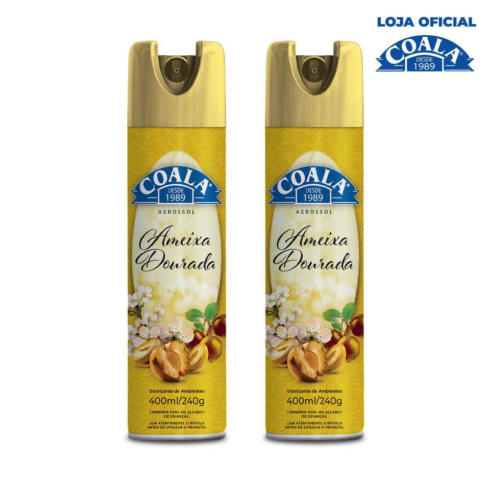 Kit Coala 2 Aerossol - Ameixa Dourada em Oferta na Shopee