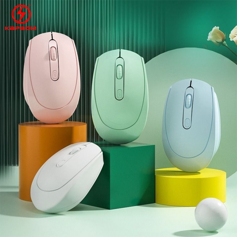 Mouse sem fio com bateria de 1600 DPI，com conexão 2.4GHz+Bluetooth，Para Notebooks, Desktops e Tablets