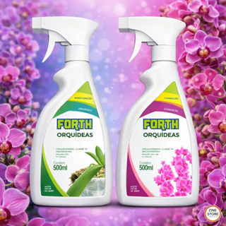 Kit Adubos Orgânicos Forth Manutenção E Floração Orquídeas em Oferta na Shopee