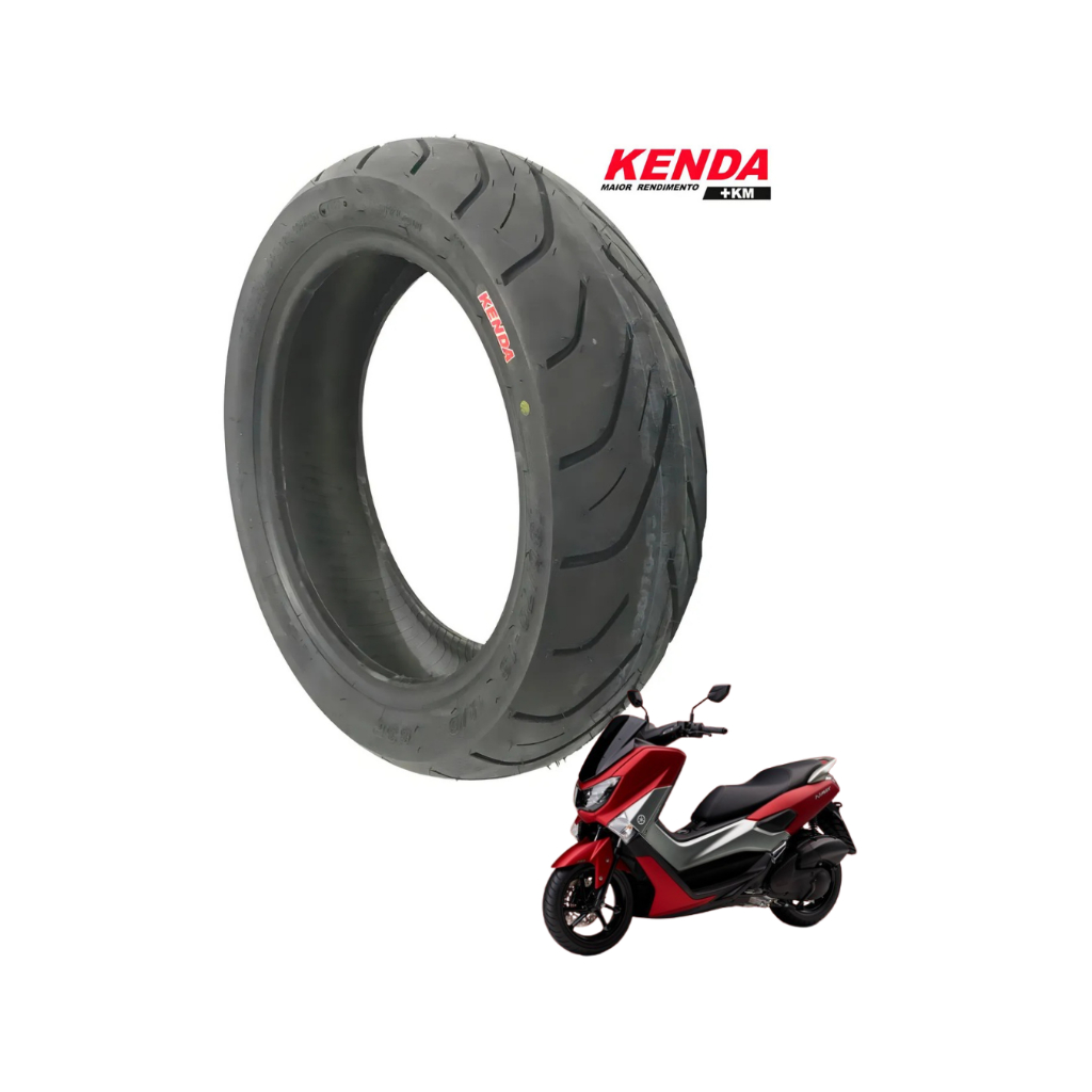 Pneu Traseiro Yamaha Nmax 160 130/70-13 63p Sem Câmera  Kenda