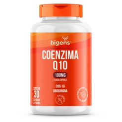 Coenzima Q10 100mg Coq-10 Ubiquinona 30 Caps bigens