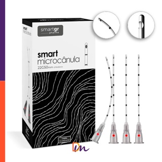 Smart Microcânula 22G X 50mm Caixa Com 10 Unidades - Smart Gr em Oferta na Shopee