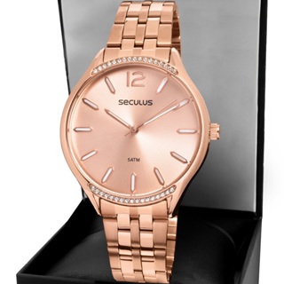 Relógio Seculus Feminino 77250LPSVRS3 em Oferta na Shopee