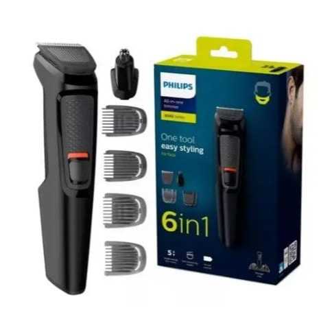 Aparador de Pelos Philips Multigroon 3000 MG3711/15 com acessórios original.