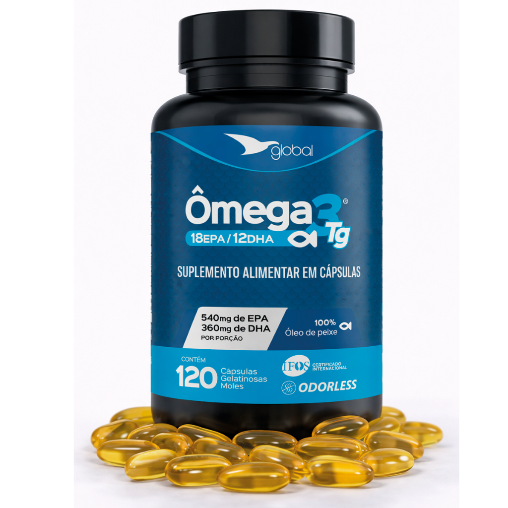 Ômega 3 TG 18 EPA/12 DHA – 120 Cápsulas em Oferta na Shopee