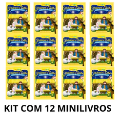 Kit com 12 Minilivro Histórias da Bíblia | O nascimento de Jesus