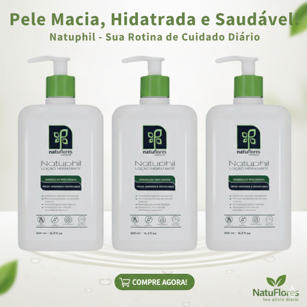 Loção Hidratante Corporal 500ml Para Pele Seca e Sensível Sem Fragrância Vegano  Kit 1 2  3 Unidades em Oferta na Shopee