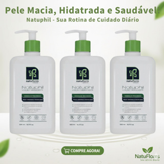 Loção Hidratante Corporal 500ml Para Pele Seca e Sensível Sem Fragrância Vegano  Kit 1 2  3 Unidades em Oferta na Shopee