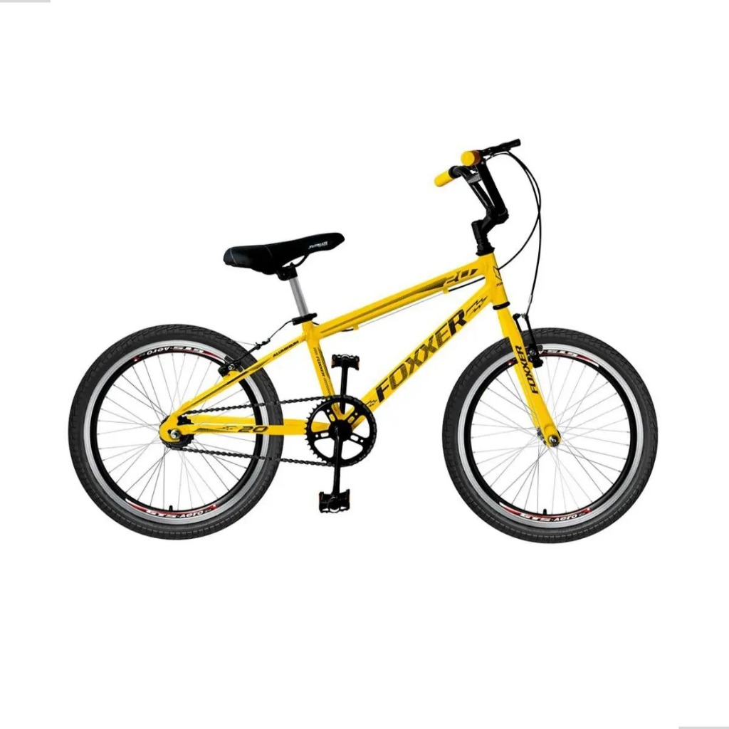 BICICLETA ARO 20 FOXXER CROSS BMX QUADRO ALUMINIO DE 6 A 10