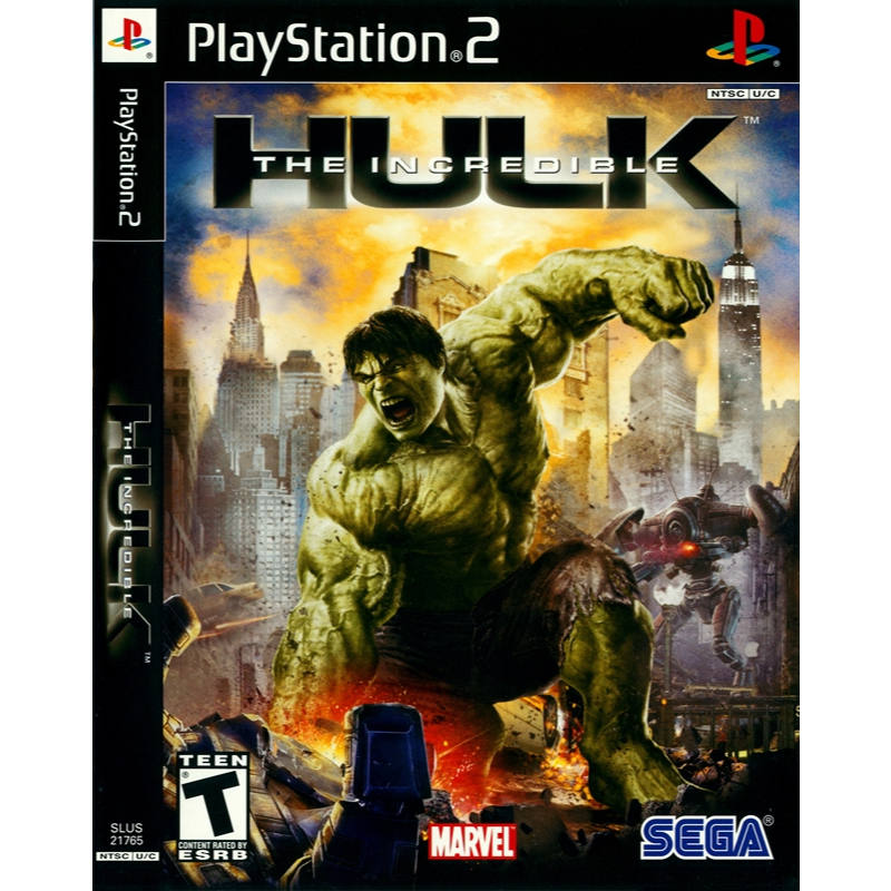 jogo o incrivel hulk ps2