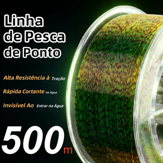 Golaluz Linha De Pesca Invisível 100/300/500M , Fluorocarbono Salpicada De Nylon , Marca Forte Linha de pesca camuflada em Oferta na Shopee
