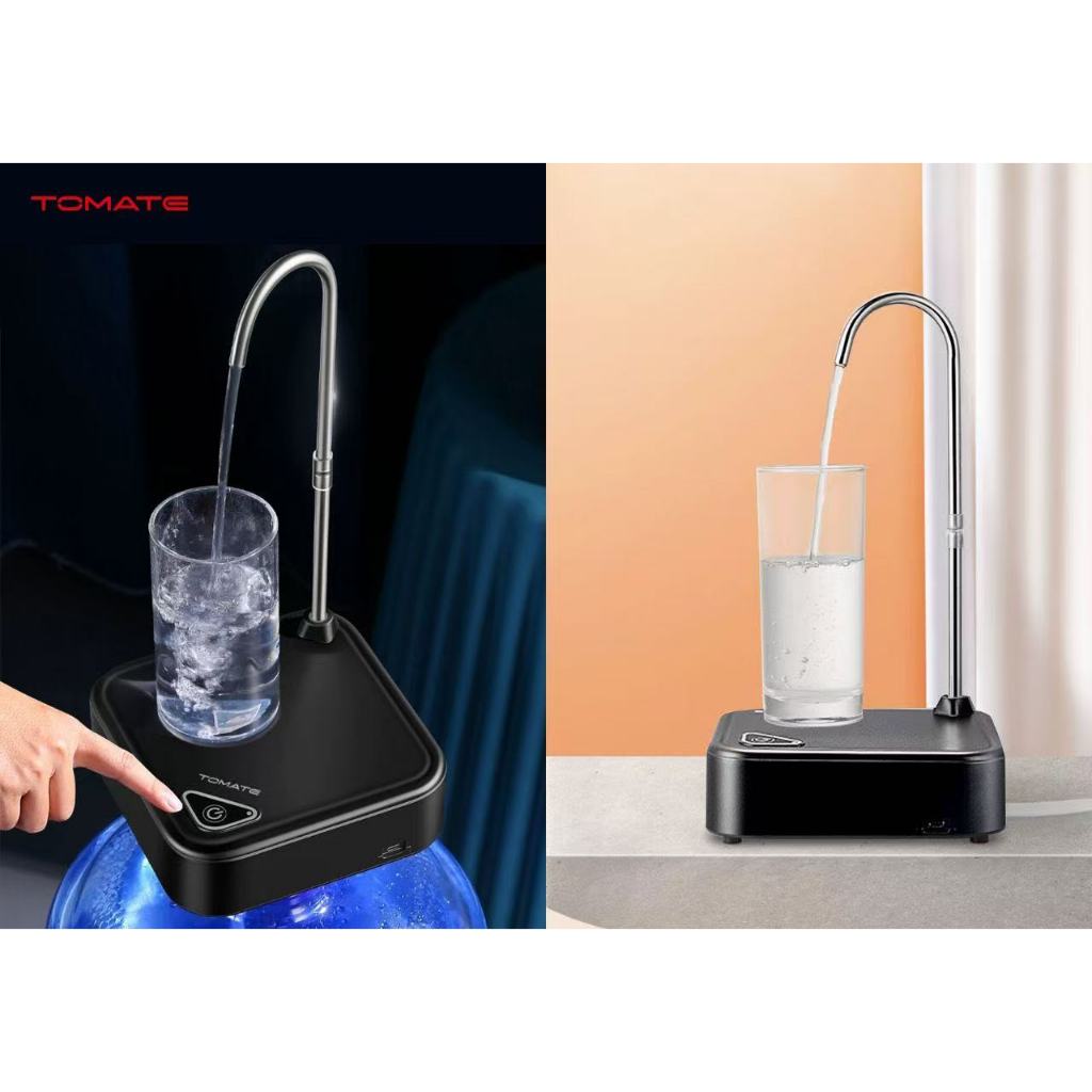 Bomba Elétrica para Garrafão de Água - Toque Único, Material de Grau Alimentício, Ideal para Casa e Escritório MTC-011