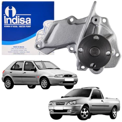 Bomba d'Água Para Ford Courier Fiesta 1.4 Motor Zetec Rocam 16 Válvulas Original Indisa