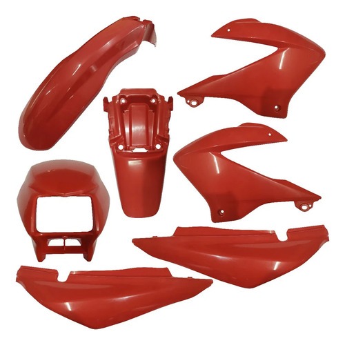 Kit Peças De Moto Completo Modelo Original Carenagem Nxr Bros 125 150 2003 2004 2005 2006 2007 2008 em Oferta na Shopee