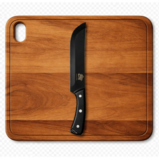 Faca Profissional Churrasco Caça Cozinha Carne Black Lâmina Preta 7,5" Inox Premium em Oferta na Shopee