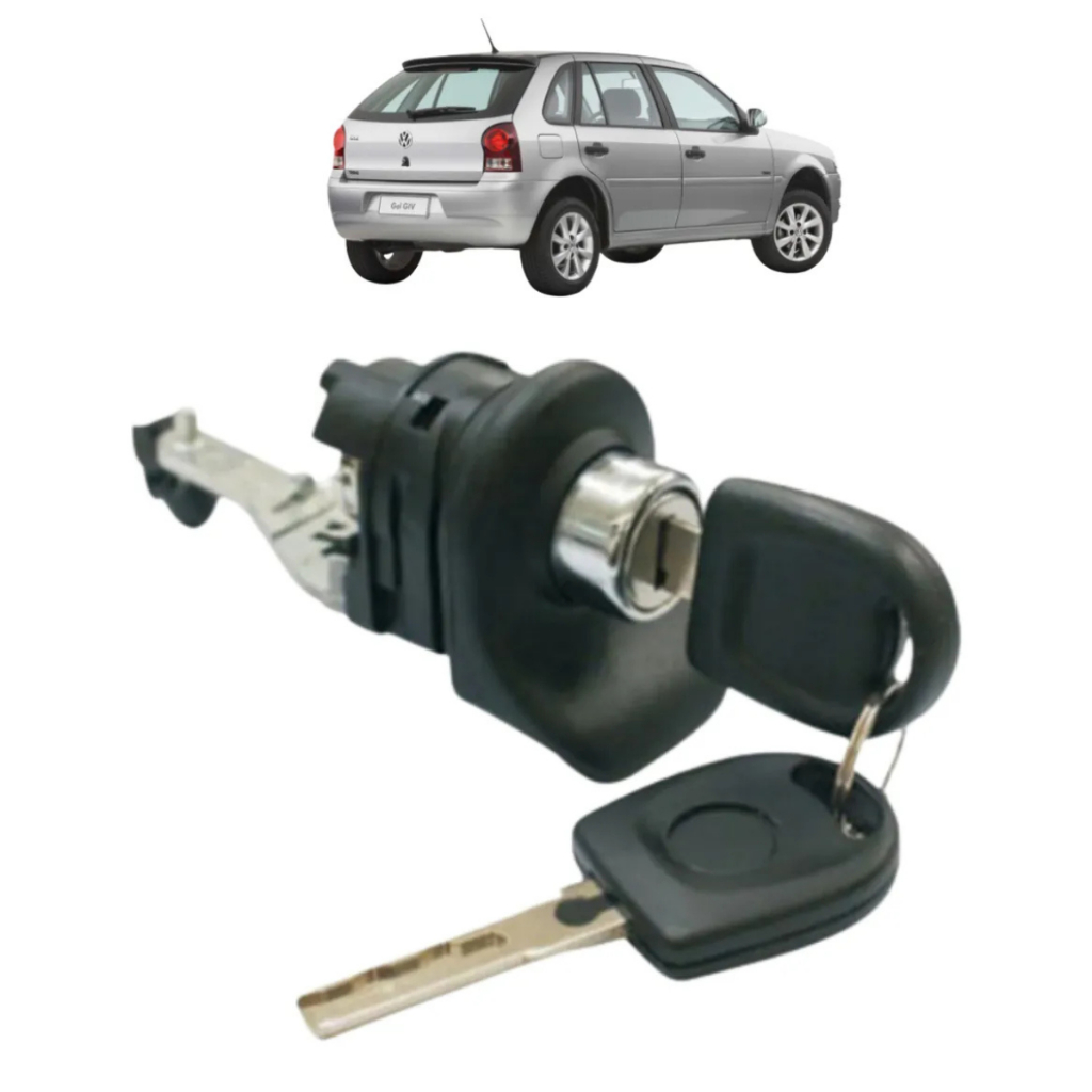 Maçaneta Externa Mecânica do porta malas C/Botão e Chave Gol G4 2005 2006 2007 2008 2009 a 2014 em Oferta na Shopee